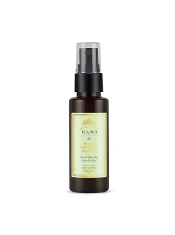 Kama Ayurveda Pure Vetiver Water: Освежающий спрей для лица с ветивером, 50 мл